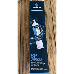 Spiropure SP-WP500 Refrigerator Water Filter Whirlpool Kenmore Brand New Sealed